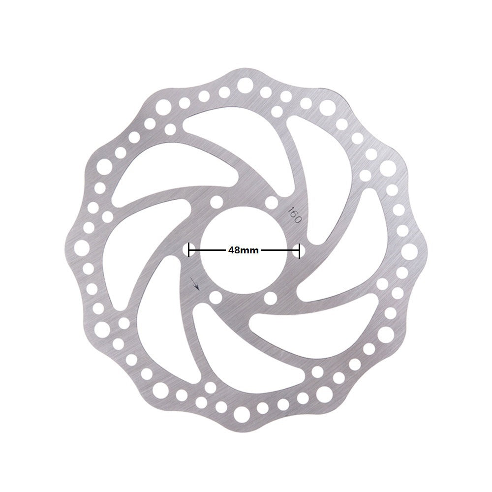 ZTTO 160MM Stainless Steel Bicycle Disc Brake Disc Brake with 6 Screws ZTTO 160MM Stainless Steel Bicycle Disc Brake Disc Brake with 6 Screws